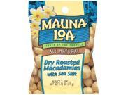 Mauna Loa Dry Roasted Macadamia Nuts 8 Packs 1.15oz each