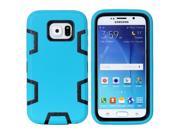 JNTworld 3 in 1 High Impact PC Silicone Gel Hybrid Shockproof Tough Armor Heavy Duty Rugged Bumper Protective Case Cover Shell for Samsung Galaxy S6