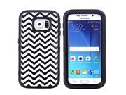 JNTworld 3 in 1 High Impact PC TPU Hybrid Zebra stripes Pattern Shockproof Tough Armor Heavy Duty Rugged Bumper Protective Case Cover Shell for Samsung Galaxy S