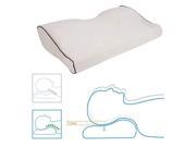 JNTworld Bump Contour Memory Foam Core Pillow Pillows Orthopedic Head Neck Support Sleep White