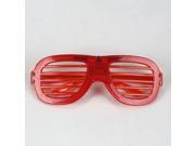 JNTworld Plastic Shutter Shades Grid LED Glasses Eyewear Halloween Club Party Cosplay Props