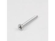 JNTworld ST 3.5 x 35 Cross recessed pan head tapping screws stainless steel screws 50 pieces