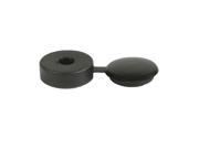 JNTworld 100pcs Black Hinged Plastic Screw Cover Fold Snap Caps For Car Home Furniture Decor