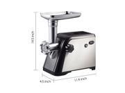 JNTworld Multifunction stainless steel Household Electric Meat Grinder vegetable cutter sausage maker