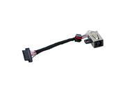 New Ac Dc in Power Jack w Cable Harness Connector Socket for DELL XPS 12 9Q23 9Q33 NVR98 DC30100OK00