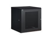 Kendall Howard 12U Fixed Wallmount Cabinet Vented Door