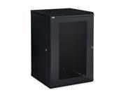 Kendall Howard 18U Fixed Wallmount Cabinet Vented Door