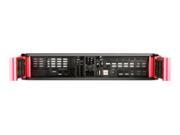 iStarUSA D 200LSE RD 2U High Performance Rackmount Chassis Red