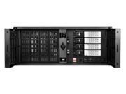 iStarUSA D407P DE4SL 4U Compact Stylish Rackmount 4 x 3.5 In. Trayless Hotswap Chassis Silver