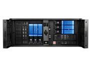 iStarUSA D407P DE6BL 4U Compact Stylish Rackmount 6 x 3.5 In. Trayless Hotswap Chassis Blue