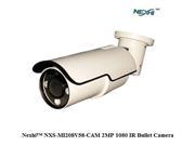 NexhiTM NXS MI208V58 CAM 2MP 1080 IR Bullet Camera with 2.8 12MM Lens 3PC 3G IR Leds and POE Built In