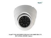 NexhiTM NXS MC205DV3 2W CAM 1080P HD CVI IR VANDAL DOME Camera with 3.6mm Lens 23IR DC12V White