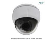 NexhiTM NXS 562D26 OSD D CAM 700 TVL Indoor Dome Camera with 2.8 12MM Lens 12V 24V Power Supply and D WDR White
