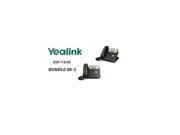 Bundle of 2 Yealink YEA SIP T23G Professional Gigabit IP Phone with 3 Lines HD voice no Power Supply 2 Pack