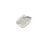 NEC 570510 NEAX Dterm III ETJ 16DC 2 16 Button Display Telephone White