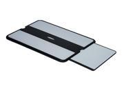 Aidata LAP005 Lap Pad Notebook Stand with Mouse Tray 15.6 Black gray