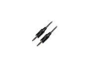 Cables Unlimited AUD 1100 02 3.5mm Male to Male Stereo Cable 2 feet Black