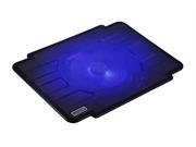 CORN laptop cooling pad 14 inch 15.6 inch notebook computer radiator LED with 140 mm Configurable Fans Black