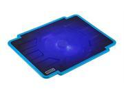 CORN laptop cooling pad 14 inch 15.6 inch notebook computer radiator LED with 140 mm Configurable Fans Blue