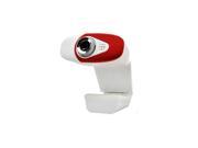 CORN Red Digital High Defintion Webcam For PC With High Quality Microphones