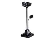 CORN Black PC Webcam Camera plus Night Vision LED MSN ICQ AIM Skype Net Meeting and compatible with Win 98 2000 NT Me XP Vista