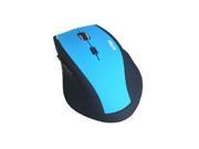 CORN Blue 6 Buttons 1 x Wheel 2.4GHz Wireless Gaming Mouse with Mute and Power saving Design