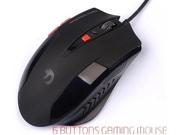 CORN 2000 DPI 6 Button Wired Optical Expert Gaming Mouse Mice Pro