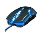 CORN 2400 DPI 6 Button iron man Wired 7 color LED Optical Expert Gaming Mouse Mice FPS Black