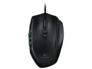Logitech G600MMO Gaming Mouse Black Open Box