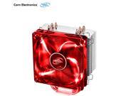 DEEPCOOL GAMMAXX 400 CPU Cooler 4 Heatpipes 120mm PWM Fan with Red LED