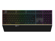 Rapoo V720 RGB LED Illuminated Wired PC Mechanical Gaming Keyboard Black with Black Switch