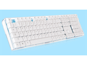 i rocks IK6 Crystal Transparent Borderless Casing Mechanical like Switches Anti Ghosting Gaming Keyboard