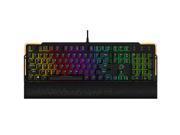 Dare u EK815 Liquid Cooling Like Real Liquid Pipe Flow Shining LED Light 16.8 Million RGB Chroma Detachable Palm Rest Mechanical Gaming Keyboard