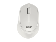 Logitech M330 Silent Plus Wireless Large Mouse White