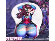 Overwatch D.Va Sexy Design Soft and Comfortable Silicone Gel 3D Butt Wrist Rest Gaming Mouse Pad Mouse Mat