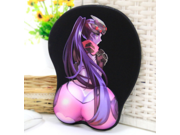 Overwatch Widowmaker Sexy Design Soft and Comfortable Silicone Gel 3D Butt Wrist Rest Gaming Mouse Pad Mouse Mat