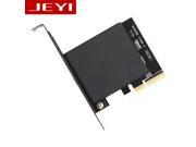 JEYI SK11 USB 3.1 Gen II 10 Gbps Type C and Type A 2 Port PCI Express PCI E Alumium Shield Card for Desktop PC