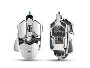Combaterwing 4800 DPI Optical USB Wired Professional Gaming Mouse Programmable 10 Buttons RGB Breathing LED
