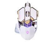 LUOM G10 4800 DPI Optical USB Wired Professional Gaming Mouse Programmable 10 Buttons RGB Breathing LED