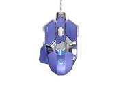 LUOM G10 4800 DPI Optical USB Wired Professional Gaming Mouse Programmable 10 Buttons RGB Breathing LED