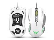 CORN Combaterwing 4800 DPI Wired Gaming Mouse Mice 7 Buttons Design 6 Breathing LED Colors Changing High Precision for Gamer PC MAC