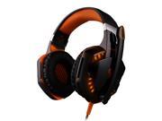 CORN EACH G2000 Deep Bass Surrounded Stereo Circumaural Gaming Headset with LED Light for PC Gamer