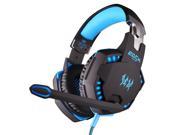 CORN EACH G2100 Vibration Stereo Professional LED Light Over Ear Gaming Headset with Mic for PC Gamer