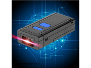 MJ 2877 Pocket Wireless Bluetooth 1D Laser Barcode Scanner Bar Code Reader 1000mA Battery for App iOS Android Window