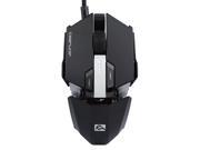Hcman Teamwolf Immortal AT956 Aluminum Stainless Steel Structure Gaming Mouse 8200 DPI with Chroma Lighting for PC and Mac Black