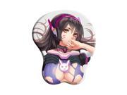 Overwatch D.Va Sexy Design Soft and Comfortable Silicone Gel 3D Breast Wrist Rest Gaming Mouse Pad Mouse Mat