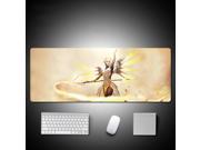Overwatch Mercy Soft and Comfortable Gaming Mouse Pad Mouse Mat Extended Version