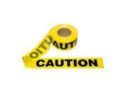 Yellow Caution Barricade Tape 3 inch x 1000 feet