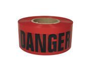 Danger Barricade Tape 3 inch x 1000 feet