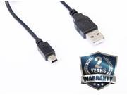 OMNIHIL High Speed 2.0 USB Data Cable for Zoom H5 H6 Handy Recorder Transfer Cable Replacement Power Supply Cord